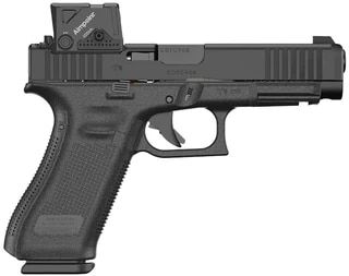 GLOCK Blue Label G47 Gen 5 MOS8 9mm Pistol with 17 round capacity